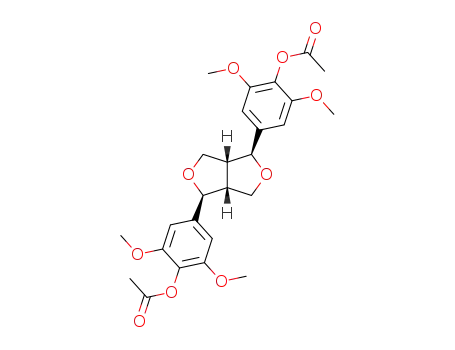 Molecular Structure of 1990-77-8 (Syringaresil diacetate)