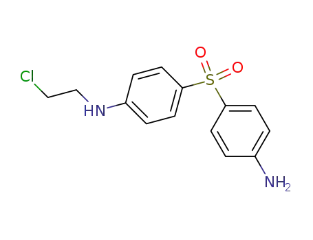 (4-amino-phenyl)-[4-(2-chloro-ethylamino)-phenyl]-sulfone