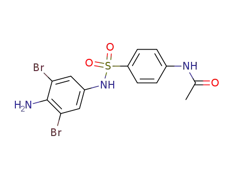 <i>N</i>-acetyl-sulfanilic acid-(4-amino-3,5-dibromo-anilide)