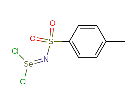 Molecular Structure of 15855-27-3 (p-Tolylsulfonylimino-selenodichlorid)