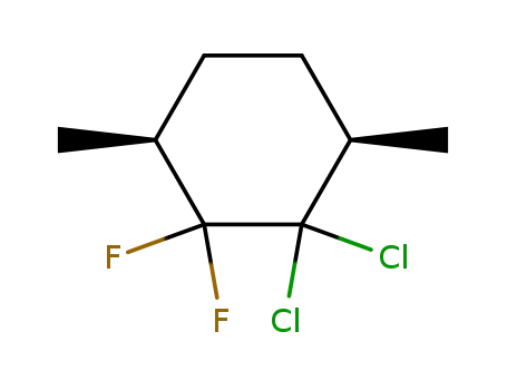 cis-1,1-Dichloro-2,2-difluoro-3,6-dimethylcyclohexan
