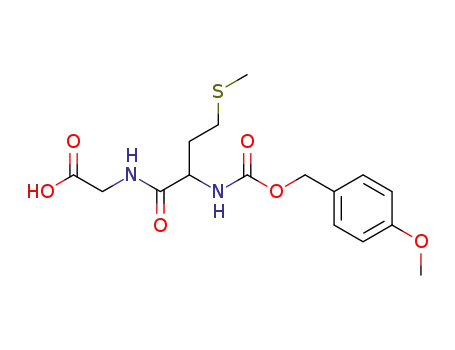 Glycine, N-[N-[[(4-methoxyphenyl)methoxy]carbonyl]-L-methionyl]-