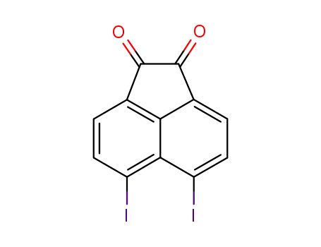 5,6-diiodo-acenaphthene-1,2-dione