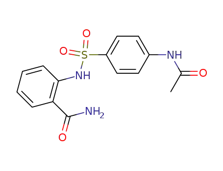 2-({[4-(acetylamino)phenyl]sulfonyl}amino)benzamide