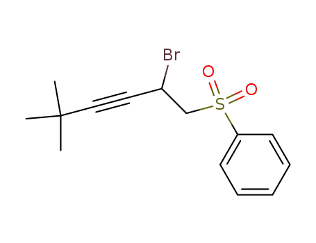 2-Brom-5,5-dimethyl-1-phenylsulfonyl-3-hexin