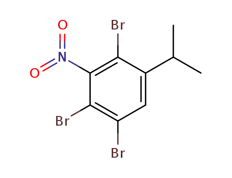 1,2,4-tribromo-5-isopropyl-3-nitro-benzene