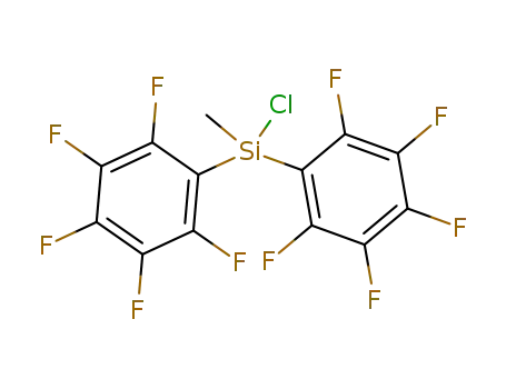 Chlor-methyl-bis-(pentafluorphenyl)-silan
