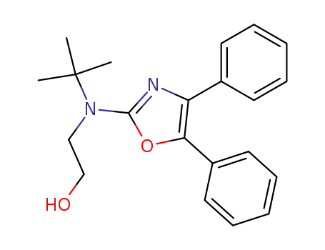 2-[<i>tert</i>-butyl-(4,5-diphenyl-oxazol-2-yl)-amino]-ethanol