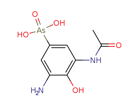 (3-acetylamino-5-amino-4-hydroxy-phenyl)-arsonic acid
