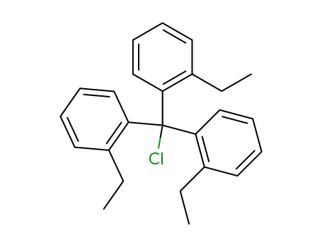 2,2',2''-triethyl-trityl chloride