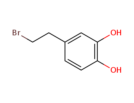 1,2-Benzenediol, 4-(2-bromoethyl)- (9CI)