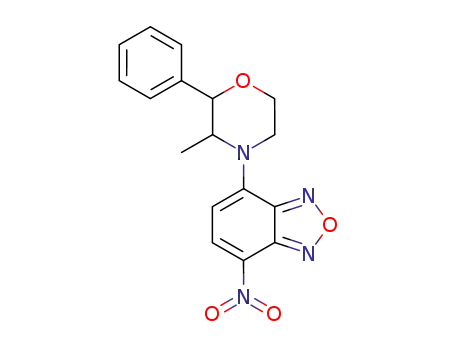 4-(3-methyl-2-phenyl-morpholin-4-yl)-7-nitro-benzo[1,2,5]oxadiazole