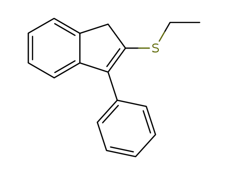 2-Ethylthio-3-phenylinden