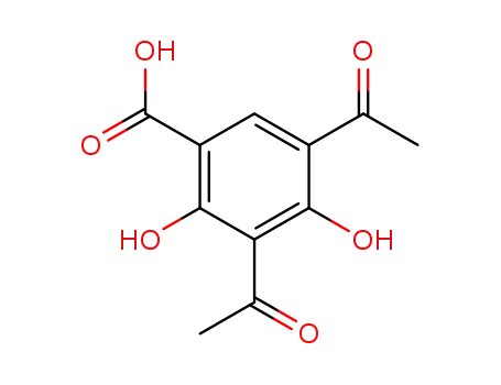 3,5-diacetyl-2,4-dihydroxy-benzoic acid