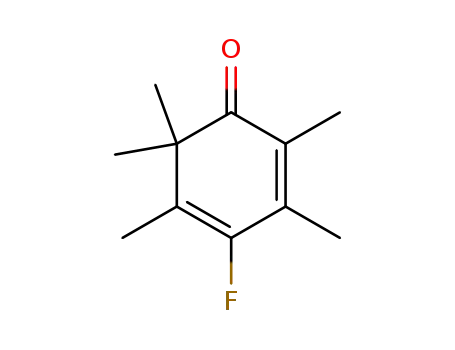 4-Fluoro-2,3,5,6,6-pentamethyl-cyclohexa-2,4-dienone