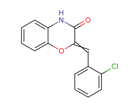 2H-1,4-Benzoxazin-3(4H)-one, 2-[(2-chlorophenyl)methylene]-