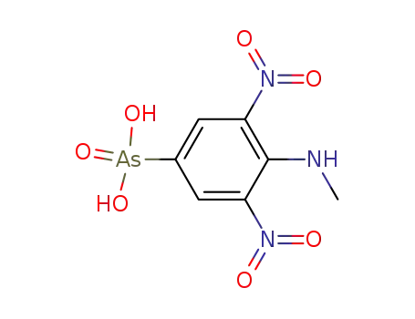 (4-methylamino-3,5-dinitro-phenyl)-arsonic acid