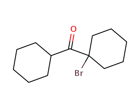 Molecular Structure of 91907-19-6 (1-Brom-dicyclohexylketon)