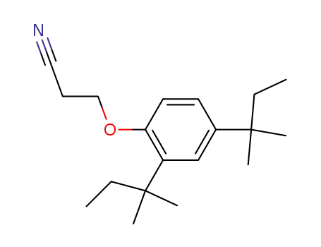 β-(2,4-ジ-t-アミルフェノキシ)プロピオニトリル
