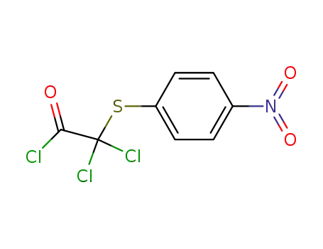 Molecular Structure of 16503-73-4 (Dichlor-(4-nitrophenylmercapto)-acetylchlorid)