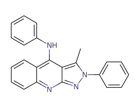 (3-methyl-2-phenyl-2<i>H</i>-pyrazolo[3,4-<i>b</i>]quinolin-4-yl)-phenyl-amine