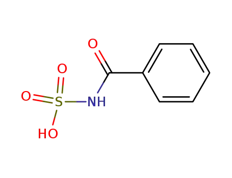 Molecular Structure of 89782-96-7 (Sulfamic acid, benzoyl-)