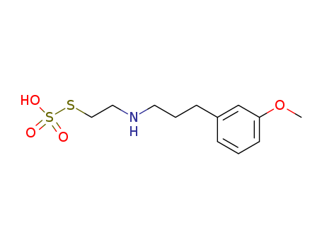 Thiosulfuric acid,S-[2-[[3-(3-methoxyphenyl)propyl]amino]ethyl] ester