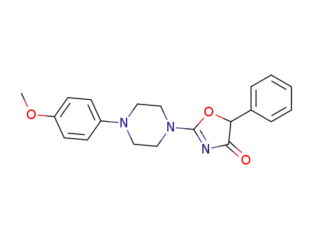 2-[4-(4-methoxy-phenyl)-piperazin-1-yl]-5-phenyl-oxazol-4-one