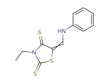 5-anilinomethylene-3-ethyl-thiazolidine-2,4-dithione