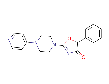 5-phenyl-2-(4-pyridin-4-yl-piperazin-1-yl)-oxazol-4-one