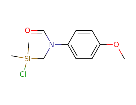 Formamide, N-[(chlorodimethylsilyl)methyl]-N-(4-methoxyphenyl)-
