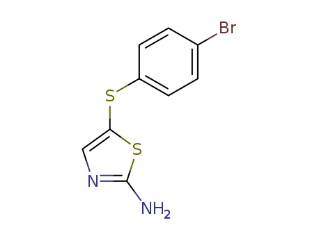 2-Thiazolamine,5-[(4-bromophenyl)thio]-