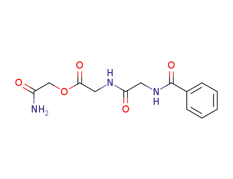 Molecular Structure of 4816-90-4 (Benzoylglycylglycin-(glykolamid-ester))