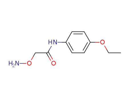 p-Acetophenetidide, 2-(aminooxy)- (8CI)