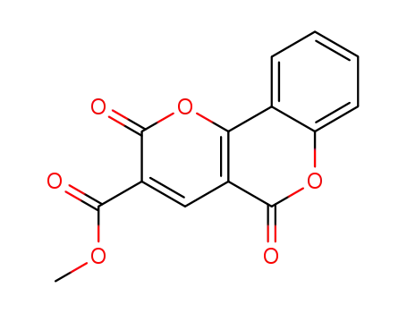 2H,5H-Pyrano[3,2-c][1]benzopyran-3-carboxylic acid, 2,5-dioxo-,
methyl ester