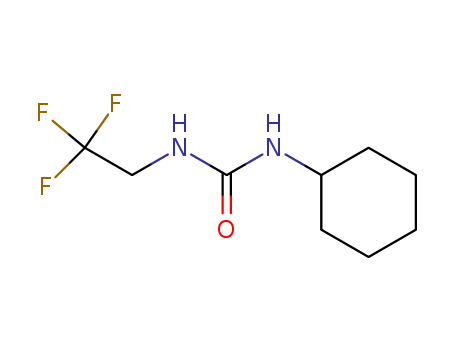 Urea,N-cyclohexyl-N'-(2,2,2-trifluoroethyl)- cas  13908-01-5