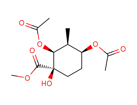 2,4-비스(아세틸옥시)-1-히드록시-3-메틸시클로헥산카르복실산 메틸 에스테르
