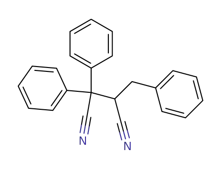 (+/-)-2-Benzyl-3,3-diphenyl-bernsteinsaeure-dinitril