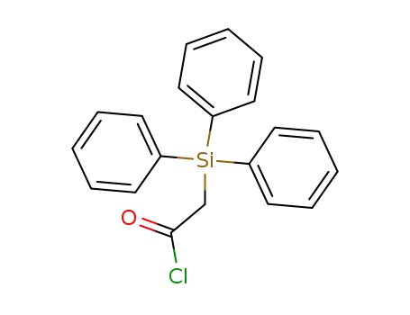 (Triphenylsilyl)acetylchlorid