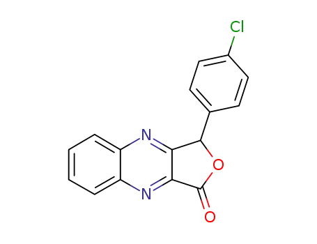Furo[3,4-b]quinoxalin-1(3H)-one, 3-(4-chlorophenyl)-