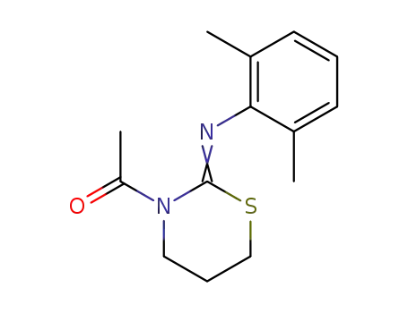 3-acetyl-2-(2,6-dimethyl-phenylimino)-[1,3]thiazinane