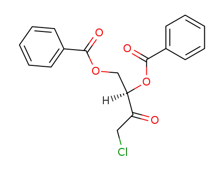 O<sup>3</sup>,O<sup>4</sup>-Dibenzoyl-1-chlor-1-desoxy-D-glycero-tetrulose