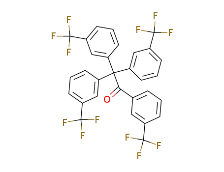 3,3',3'',3'''-Tetrakis-trifluormethyl-benzpinakolin