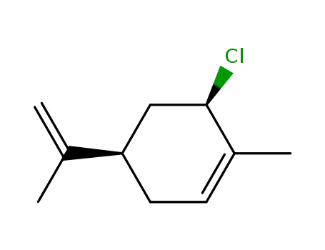 Molecular Structure of 71305-95-8 (cis-6-chloro-p-mentha-1,8-diene)