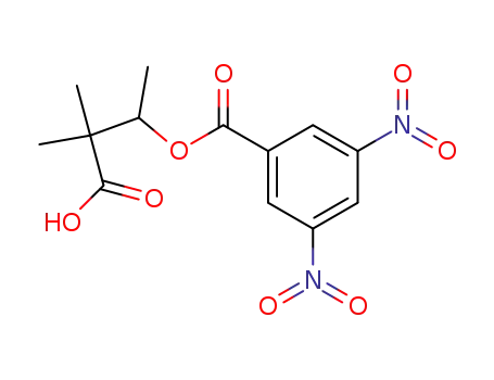 3,5-Dinitro-benzoic acid 2-carboxy-1,2-dimethyl-propyl ester