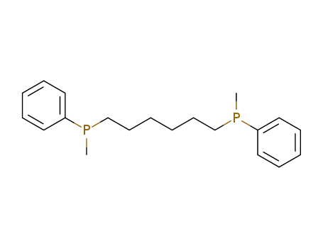 Hexamethylen-bis-<methyl-phenyl-phosphin>