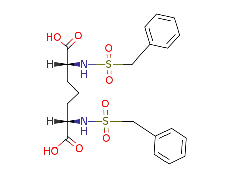 meso-2,6-Bis-<α-tolylsulfonylamino>-pimelinsaeure