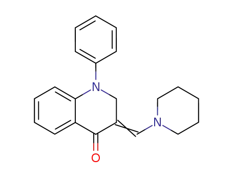 1-phenyl-3-piperidin-1-ylmethylene-2,3-dihydro-1<i>H</i>-quinolin-4-one