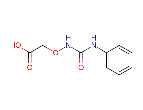 Molecular Structure of 6169-23-9 ({[(phenylcarbamoyl)amino]oxy}acetic acid)