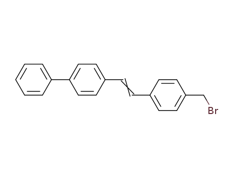 4-<4-Brommethyl-styryl>-biphenyl
